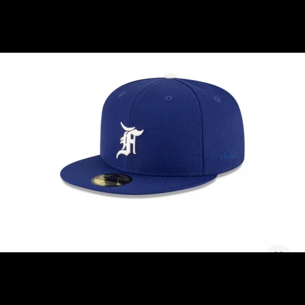 Fear of God New Era Hat Royal Blue 7 1/2